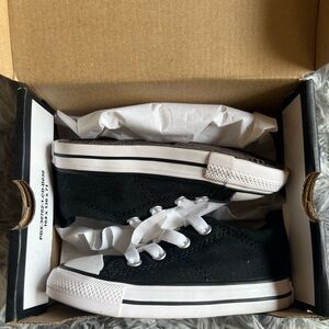 Classic Black Toddlers Slip-ons